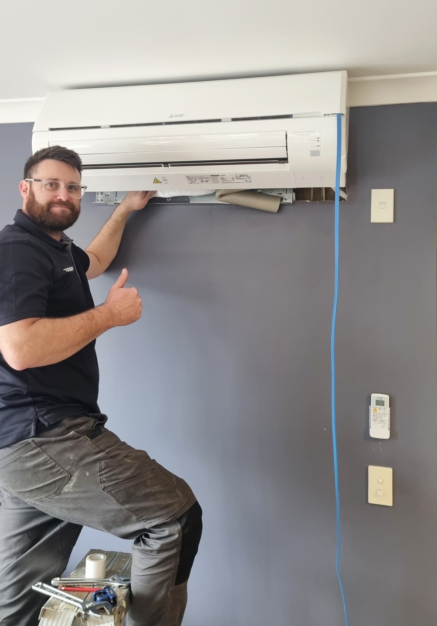 Conrad, founder of Airmax Heating and Cooling Solutions